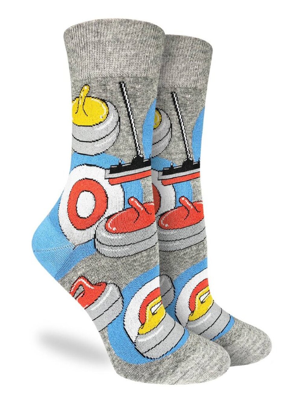 Women's Good Luck Sock Crew Socks | Curling Socks | NWT